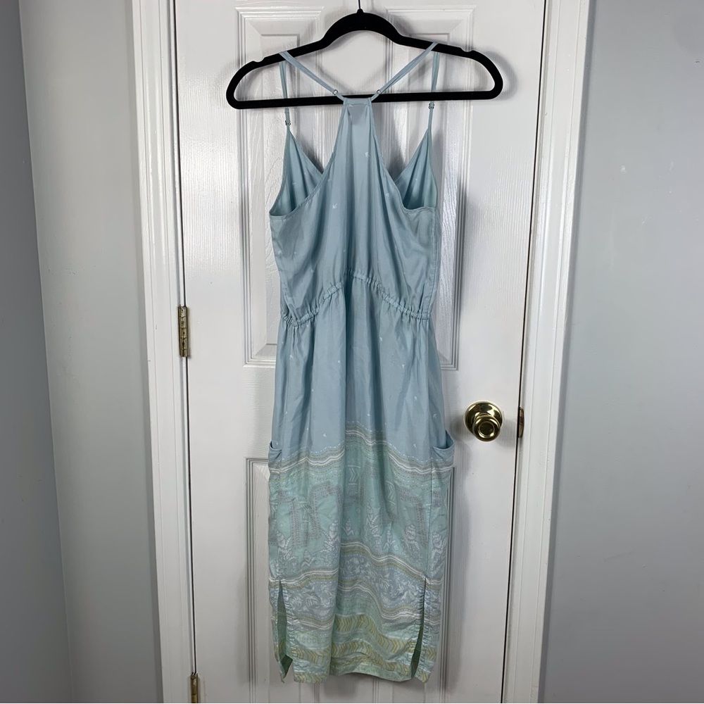 Patagonia Lost Wildflower Dress Blue Size Medium - Picture 3 of 4